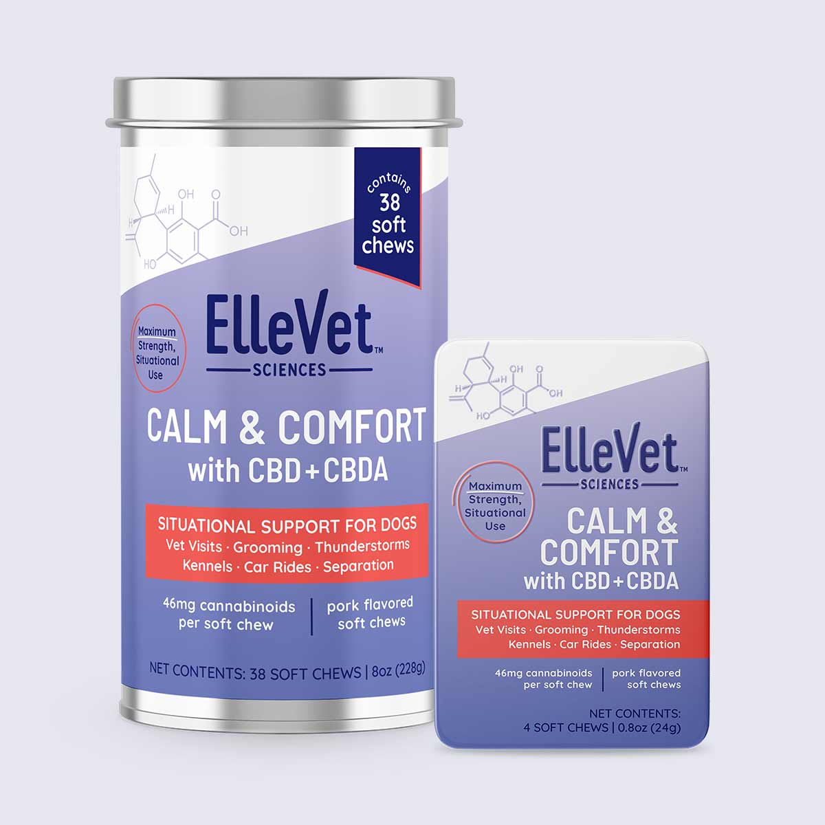 Calm and Comfort Chews for Dogs