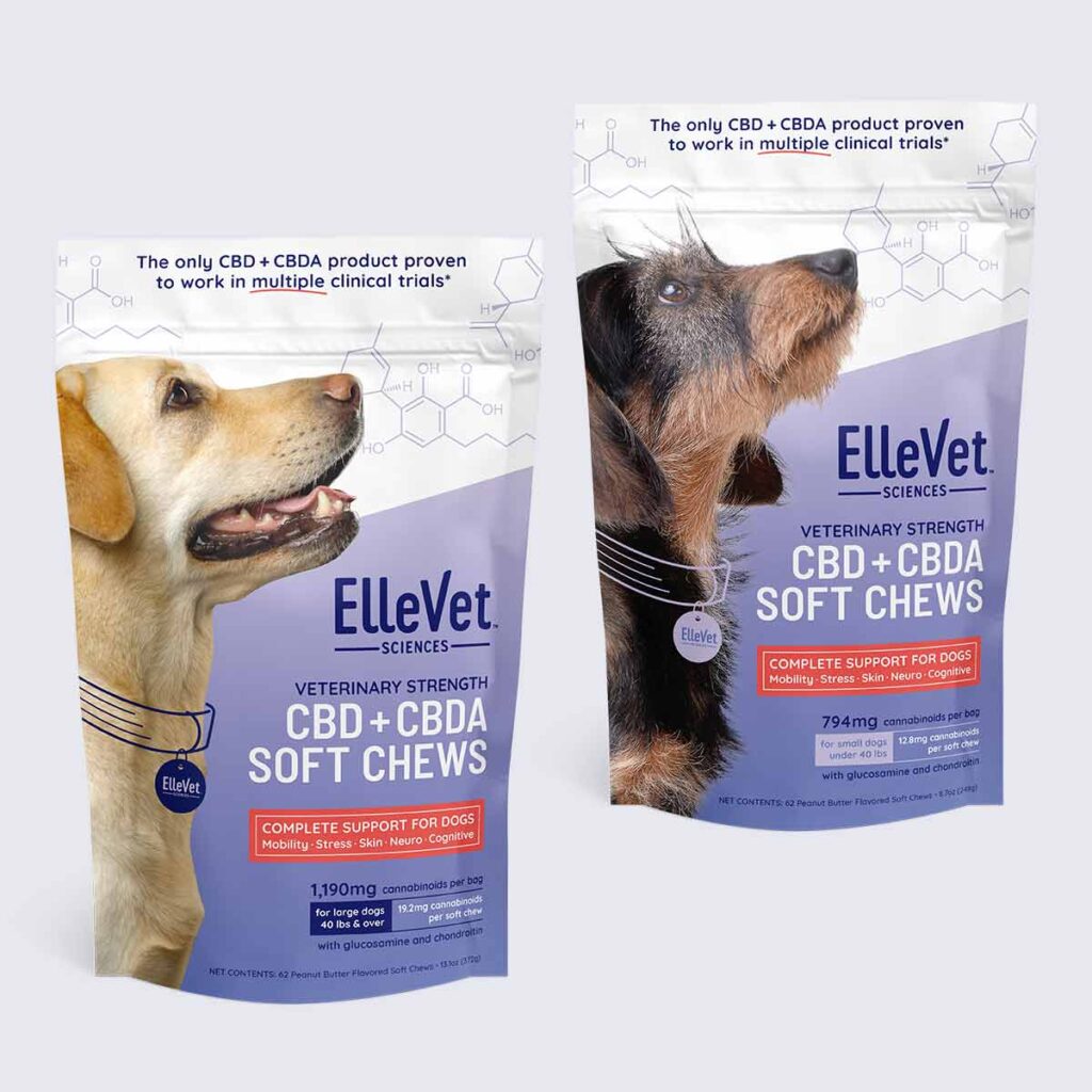 ElleVet Hemp CBD + CBDA Chews