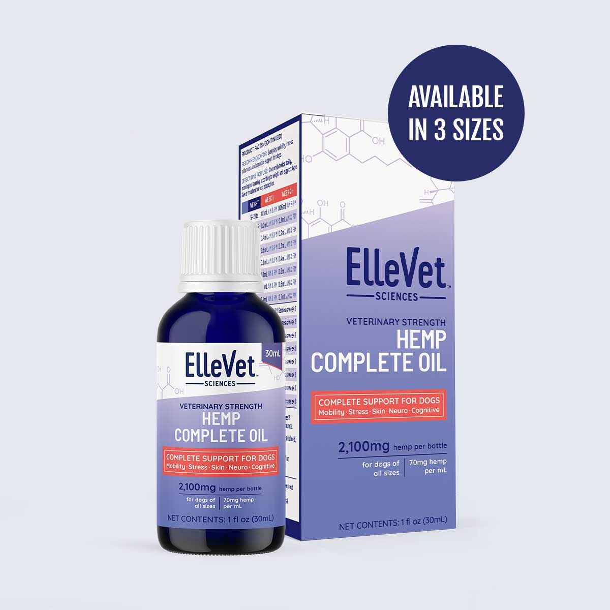 ElleVet Hemp Oil For Dogs